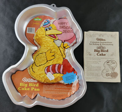 1983 Vintage Wilton Big Bird Cake Pan Sesame Street NEW OLD