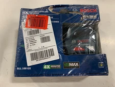Bosch GLL100GX GLL 100 GX Green-Beam Self-Leveling Cross-Line Laser