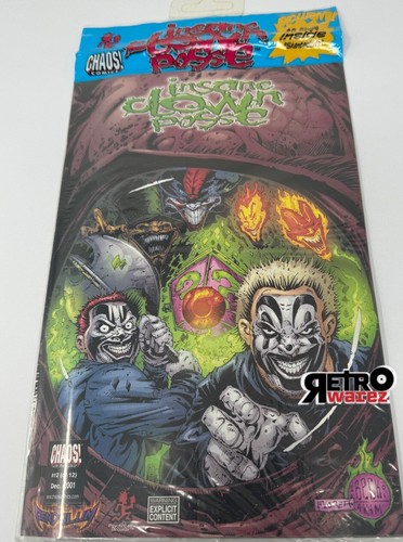 Insane Clown Posse The Pendulum 11 Comic Book SEALED CD ICP Anybody Killa Alt