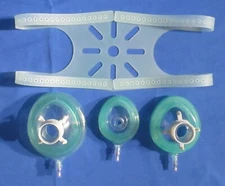 Medline Pediatric Anesthesia Face Mask (Infant-2, Child-3 & Small-4) & Harness