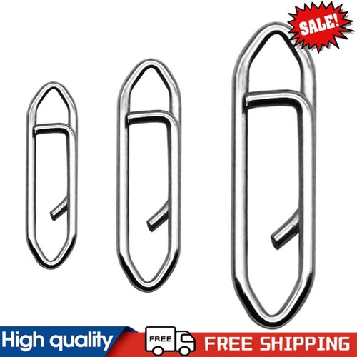 100pcs Fishing Stealth Power Speed Clips for Fishing Lure Quick Change Clips #g