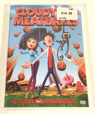Cloudy with A Chance of Meatballs - DVD Movie - 2010 - New