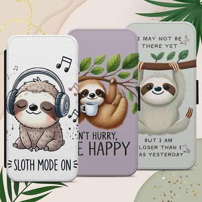 Sloth Custom Phone Case SLOTH QUOTE FUNNY PHONE CASE COVER FOR IPHONE SAMSUNG SLOTH GIFTS SLOTH ...
