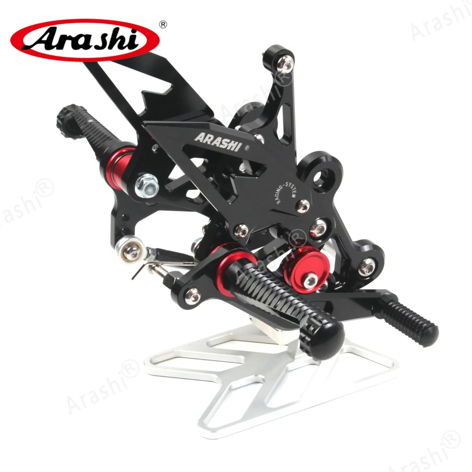 For Suzuki GSXS750 2015 - 2022 2018 GSXS-750 Adjustable Racing Rearsets Footpeg Foto 4 de 4
