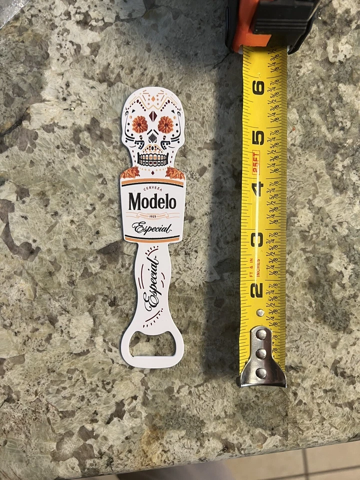 MODELO BEER STEEL BOTTLE OPENER BARTENDER SPEED BAR TOOL. Day Of The Dead - Image 3 of 4