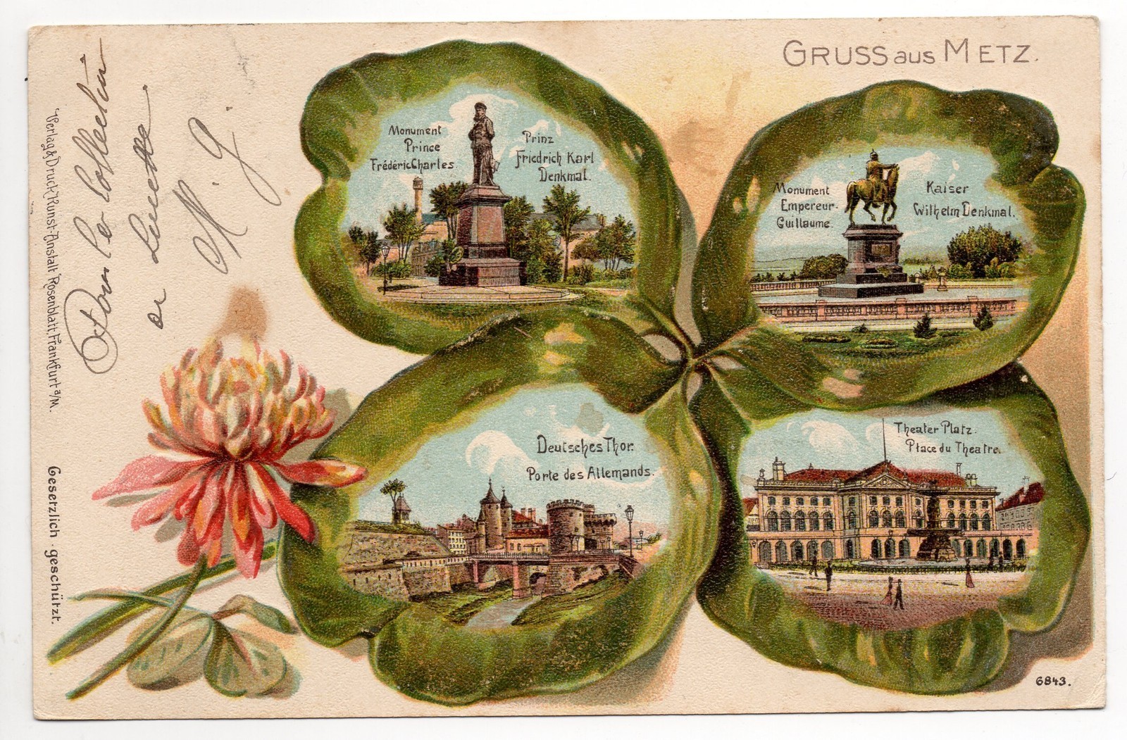 PC LITHO FRANCE GRUSS AUS METZ (a53847