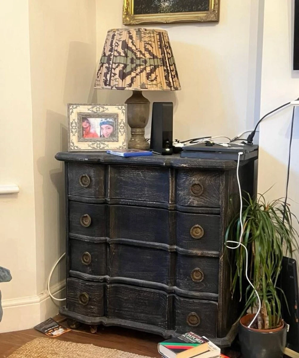 Swoon Editions Chest Of Drawers Black Wood eBay
