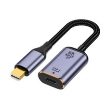 USB-C Type C Female Source to Mini Displayport DP 1.4 Sink HDTV Cable 8K 60hz...