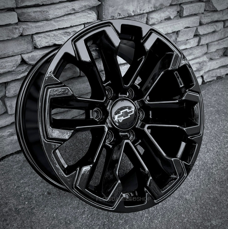 GLOSS BLACK ZR2 WHEELS SET 18x8.5