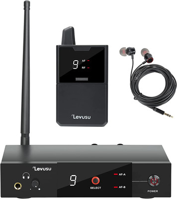 UHF Wireless In-Ear Monitor System with Earphone,180Ft, Rack Mount, Professional
