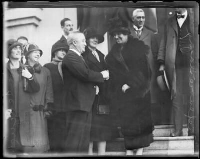 Preference League visit to the Palmolive Company, NSW, ca. 1925, 4 Old Photo