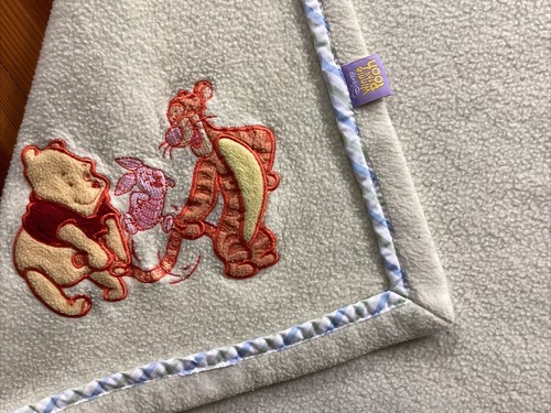 Winnie The Pooh Blanket - Tigger - Piglet - Soft Lovey 28"x30" - Picture 10 of 11