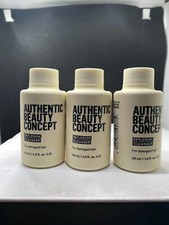 3 X Authentic Beauty Concept Replenish Cleanser For Damaged Hair 1.6 oz Ea