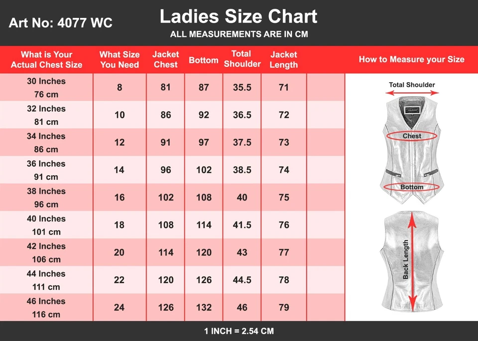 Womens Leather Waistcoat Trench Gilet Black Long Classic Style Waist Belted Vest - Image 4 of 4