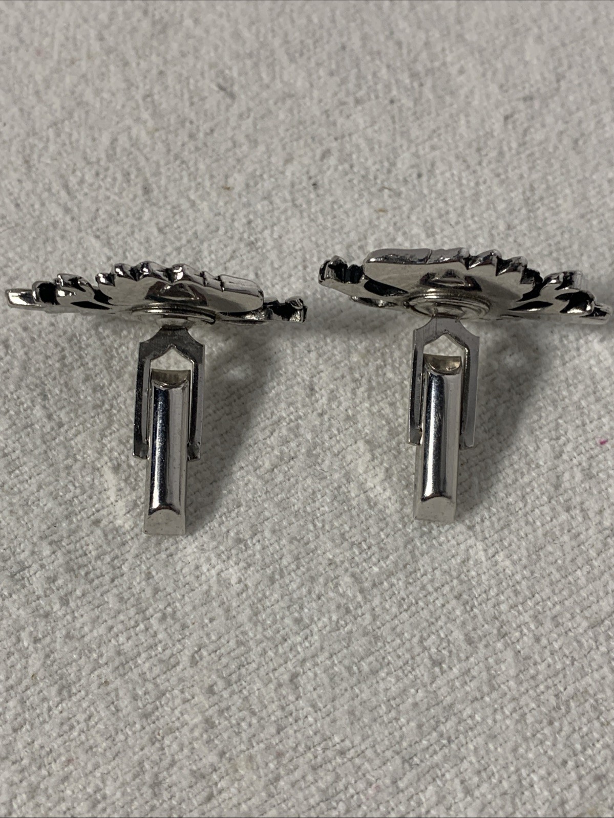 Swank Polish Eagle Cuff Links Features Crowned Ea… - image 6