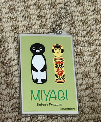 Suica japan Toyoko metro Penguin metal Card case