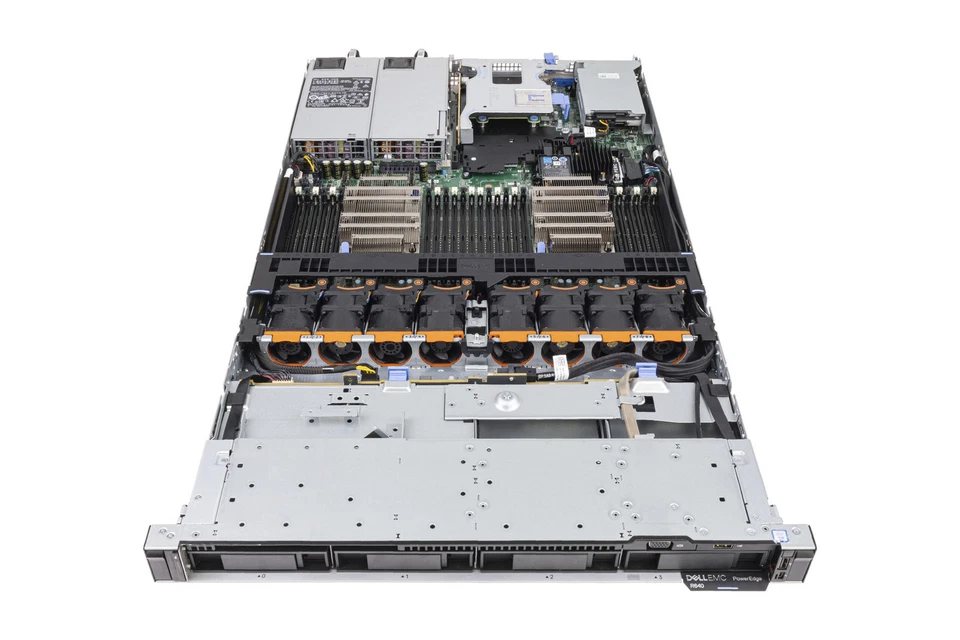 Dell PowerEdge R640 4x3.5"+2x2.5" 1xBronze 3104 32GB 2x480GB SSD H730P iDRAC9 - Image 2 of 4