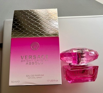 Versace Bright Crystal Absolu Eau de Parfum Spray 50ml 1.7 fl oz In Box  