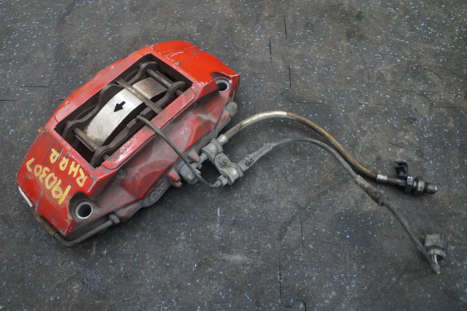 Rear Right Passenger Brake Caliper & Bracket Red 11C0566CP McLaren MP4-12C 2013