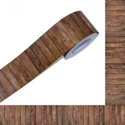 Retro Style Holzmaserung Aufkleber Rolle 10 m selbstklebend für Schule Dekorati