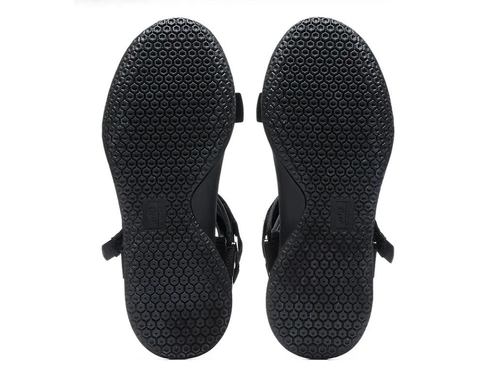 Onitsuka Tiger Sandals OHBORI STRAP 1183B305.002 BLACK / BLACK | eBay