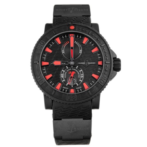 Ulysse Nardin Maxi Marine Diver Black Sea Stainless Steel Blac...