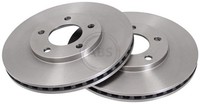 2X Bremsscheibe A.B.S. 16241 FüR Voyager ES Chrysler 2 3 VAN GSHY52 GSHZ52 AWD