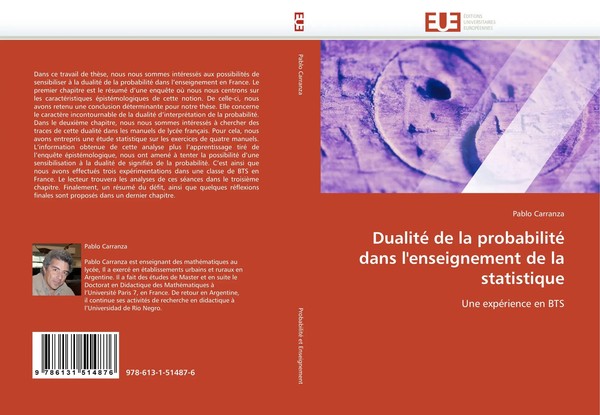 Pablo Carranza | Dualité De La Probabilité Dans L''Enseignement De La...-image
