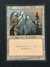 Mountain Foreign Black Border FBB Fourth Edition Magic The Gathering MTG Card