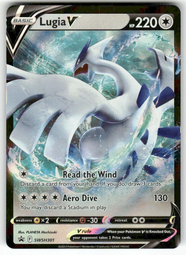 Lugia V SWSH301 Pokemon SWSD Promo NM Holo | eBay