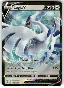 lugia v pokemon card value Lugia V Silver Tempest 186/195 PSA 10 70673318 main image 1