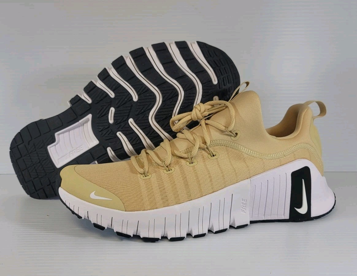 Nike Free Metcon 6 TB Vegas Gold New Training Shoes Men\'s Size 11 Nike Free Metcon 6 TB Vegas Gold Black White Training Mens  main image 2