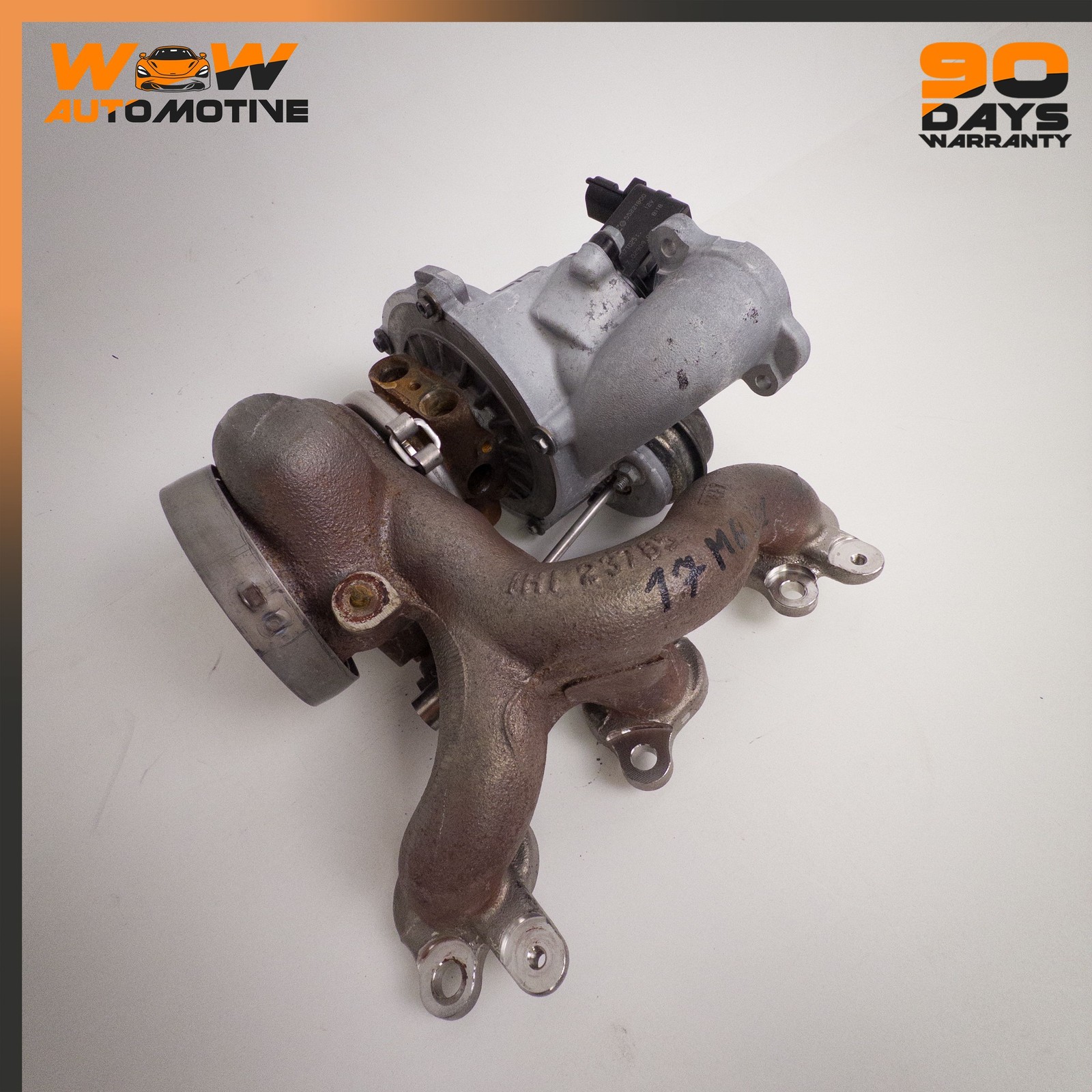 13-19 MASERATI GHIBLI QUATTROPORTE LEFT TURBOCHARGER EXHAUST MANIFOLD OEM