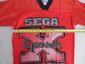Vintage SEGA Sports Extreme Youth LARGE V Neck Jersey Dreamcast Saturn *RARE*