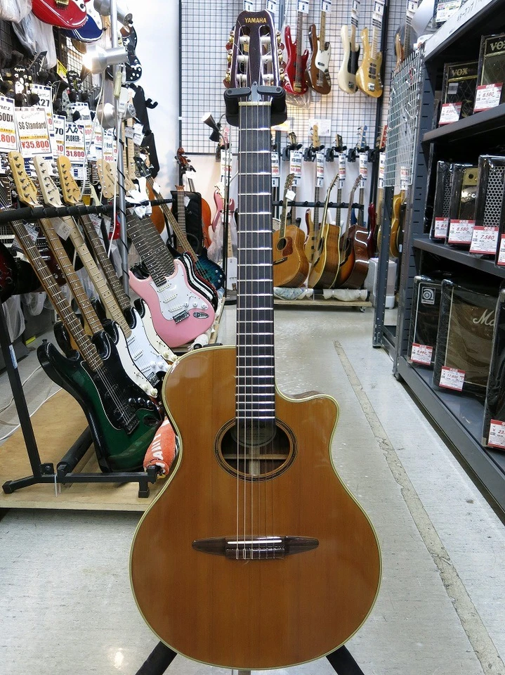 Yamaha APX-9NA Electric Nylon String Classical Guitar Thin Body Japan - Image 3 of 4