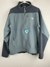 The North Face Apex Bionic Softshell Jacket Gray Men’s Large L WindWall