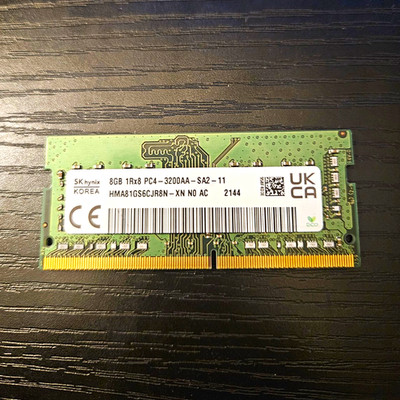 SK hynix 8GB (1x8GB) DDR4-3200AA 260-Pin SO-DIMM Unbuffered Non-ECC