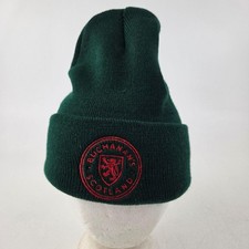 Port & Company Sombrero Gorro Ajustado Para Hombre Talla Única Verde Buchanans Escocia Tejido