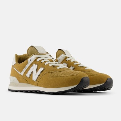 New Balance Unisex 574 Casual Shoes, Desert Clay/Sea Salt
