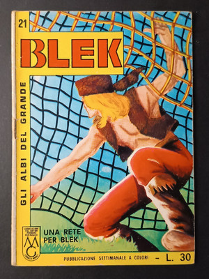 comic GLI ALBI DEL GRANDE BLEK editorial DARDO format BOOKLET number 21