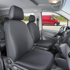 Sitzbezüge für Mercedes-Benz Citan W415, 2 Einzelsitze vorne, Sitzschoner Auto, Sitzbezüge für Mercedes-Benz Citan W415, 2 Einzelsitze vorne, Sitzschoner Auto,