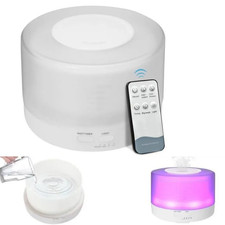 Diffuseur Arôme Huiles Essentielles 500ML Ultrasonique 7 LED Humidificateur Air