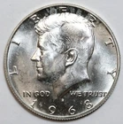 1968-D 50c Kennedy 40% Silver Half Dollar Uncirculated - RAW - Lustrous