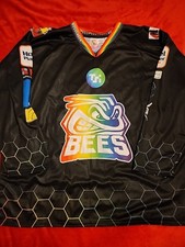 Bracknell Berkshire Bees Mascot Ice Hockey Jersey Shirt Adult  Xxxl Pride Bnwot