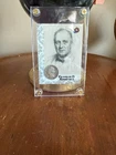 1935 Quarter In Commemorative Holder for Franklin D Roosevelt Presidency Silver