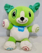 Leap Frog Interactive Learning My Pal Scout Plush Talking Puppy Dog Tested Works