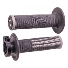 Odi V2 Emig Pro MX Lock-On Grips Graphite/Grey H36EPHG for ATV/UTV