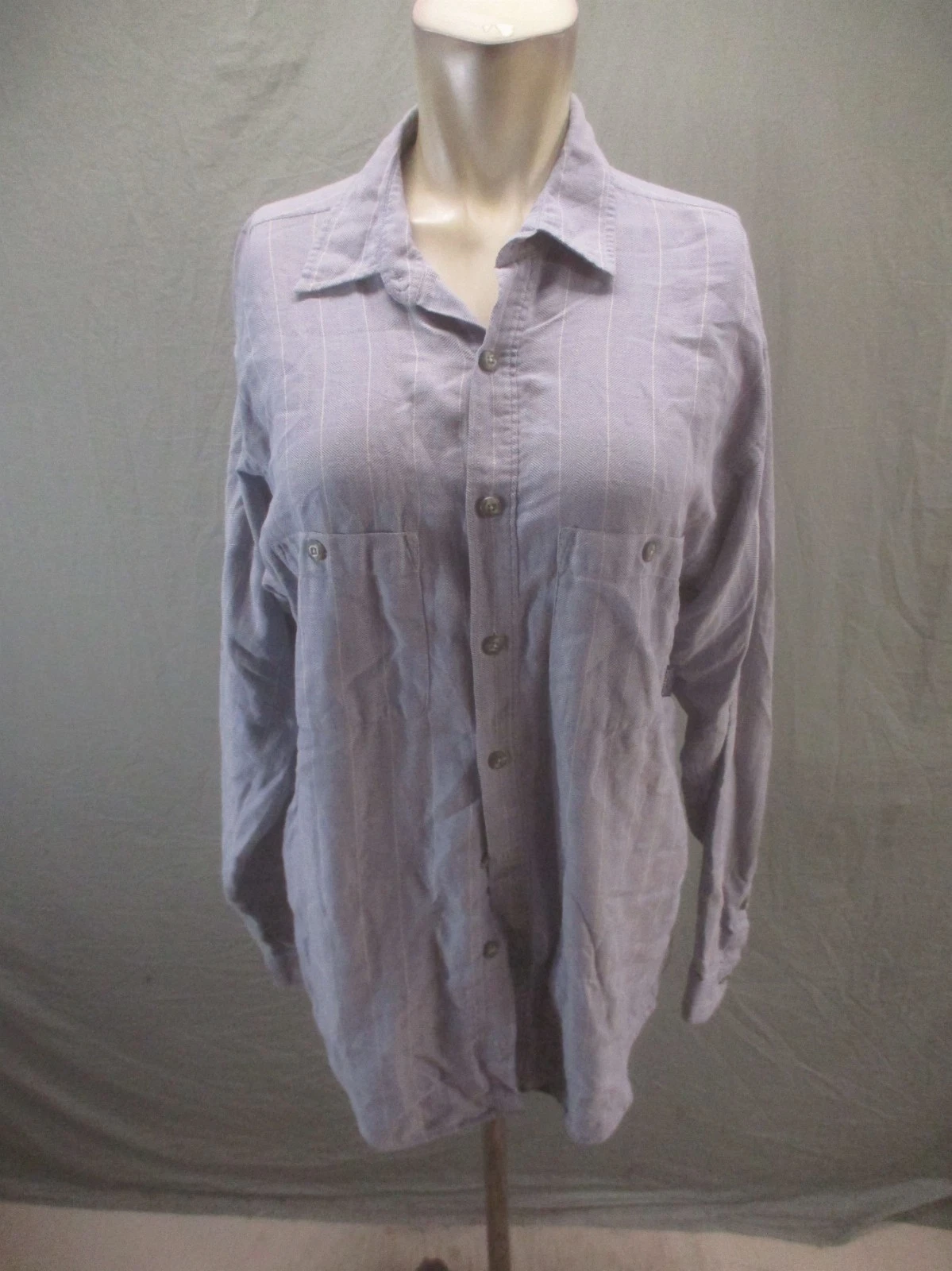 Patagonia Size M Mens Gray 100% Cotton Long Sleeve Outdoor Button Up Shirt 247
Opens in a new window