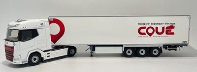 ELIGOR - DAF XG 4x2 with 3 Axle Refrigerated Trailer, COUE Transport - 1/43...