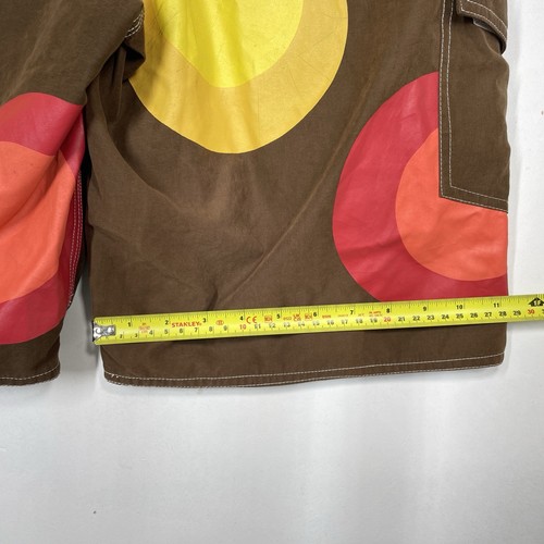 Billabong Board Shorts Mens W30 S Brown Multi Colour Vintage Surf Swim Beach - 第 5/10 張圖片